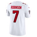 tocy A.Falcons #7 Bijan Robinson White Vapor F.U.S.E. Stitched Limited Jerseys