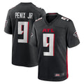 tocy A.Falcons #9 Michael Penix Jr. Player Black Home Game Stitched Jerseys