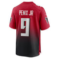 tocy A.Falcons #9 Michael Penix Jr. Player Red Home Game Stitched Jerseys