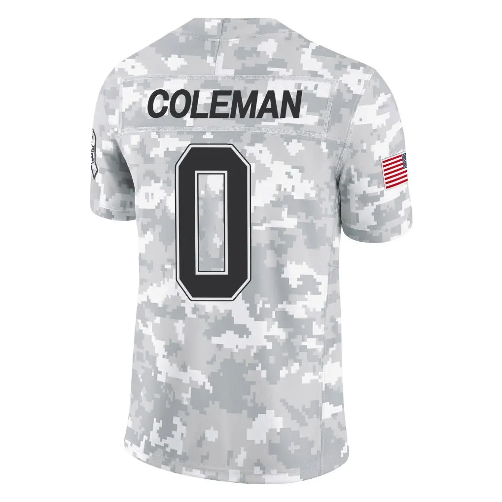 tocy B.Bills #0 Keon Coleman Player Arctic Camo Salute to Service Limited Stitched Jerseys