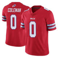 tocy B.Bills #0 Keon Coleman Player Red Vapor Untouchable Limited Stitched Jerseys