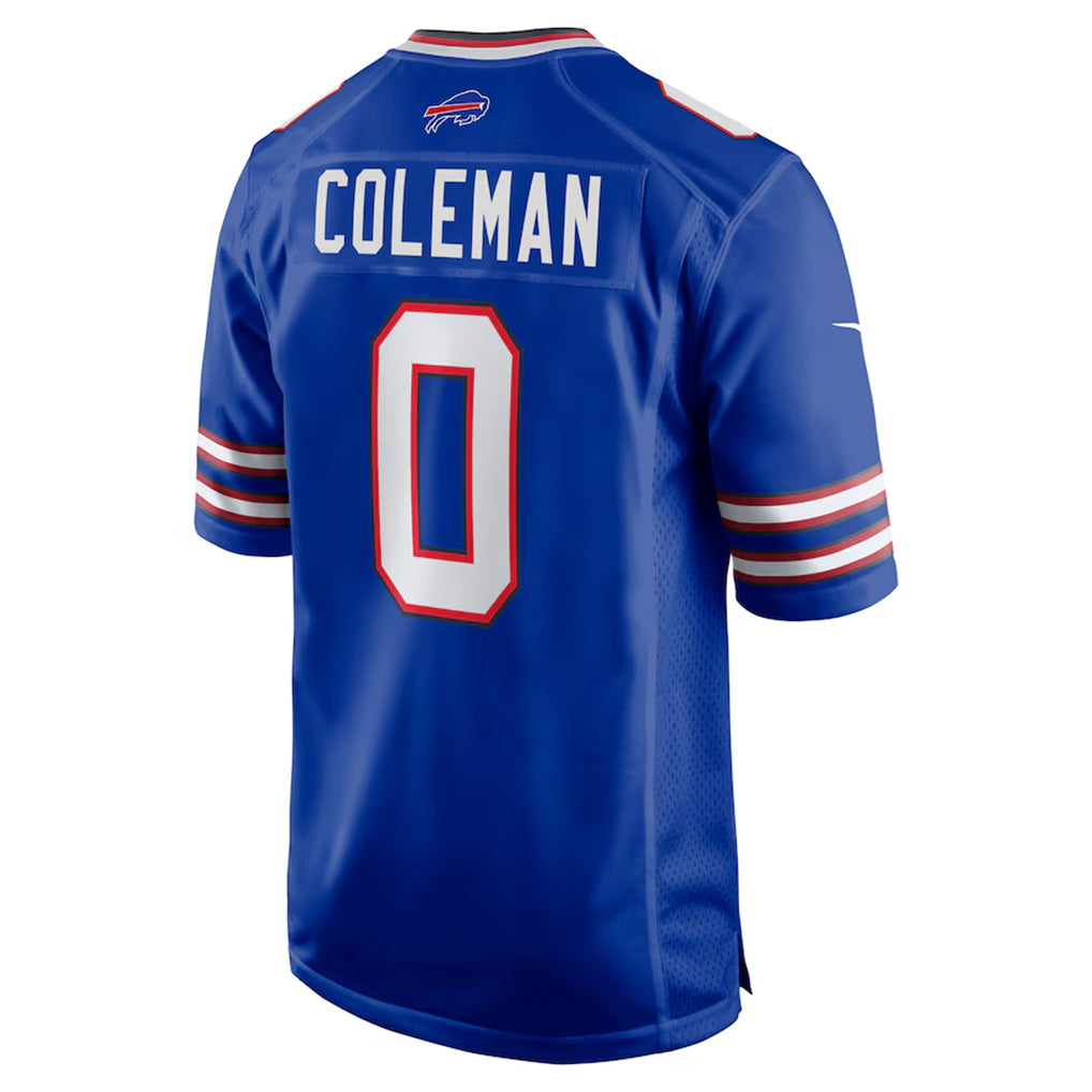 tocy B.Bills #0 Keon Coleman Player Royal Home Game Stitched Jerseys