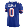 tocy B.Bills #0 Keon Coleman Player Royal Vapor F.U.S.E. Limited Home Game Stitched Jerseys