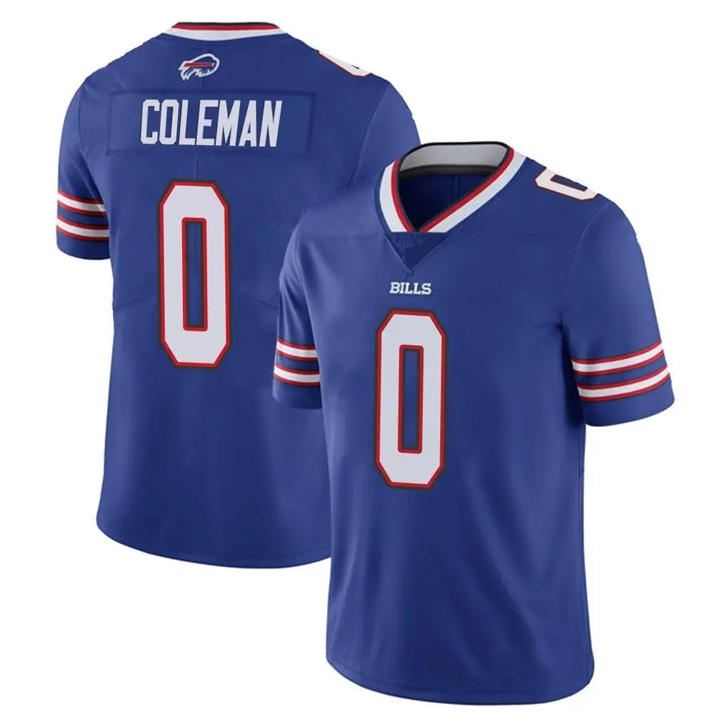 tocy B.Bills #0 Keon Coleman Player Royal Vapor Untouchable Limited Stitched Jerseys