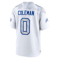 tocy B.Bills #0 Keon Coleman Player White Rivalries Collection Game Stitched Jerseys