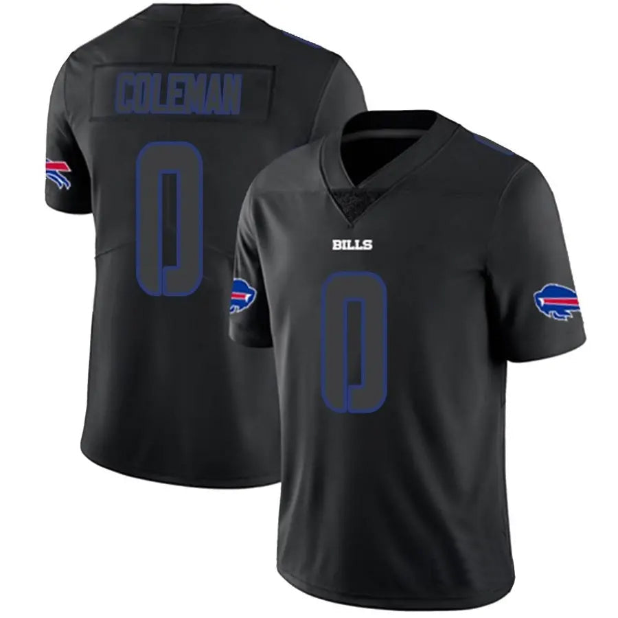 tocy B.Bills #0 Keon Coleman Player Black Legend Elite Limited Stitched Jerseys