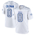 tocy B.Bills #0 Keon Coleman Player White Rivalries Collection Game  Stitched Jerseys