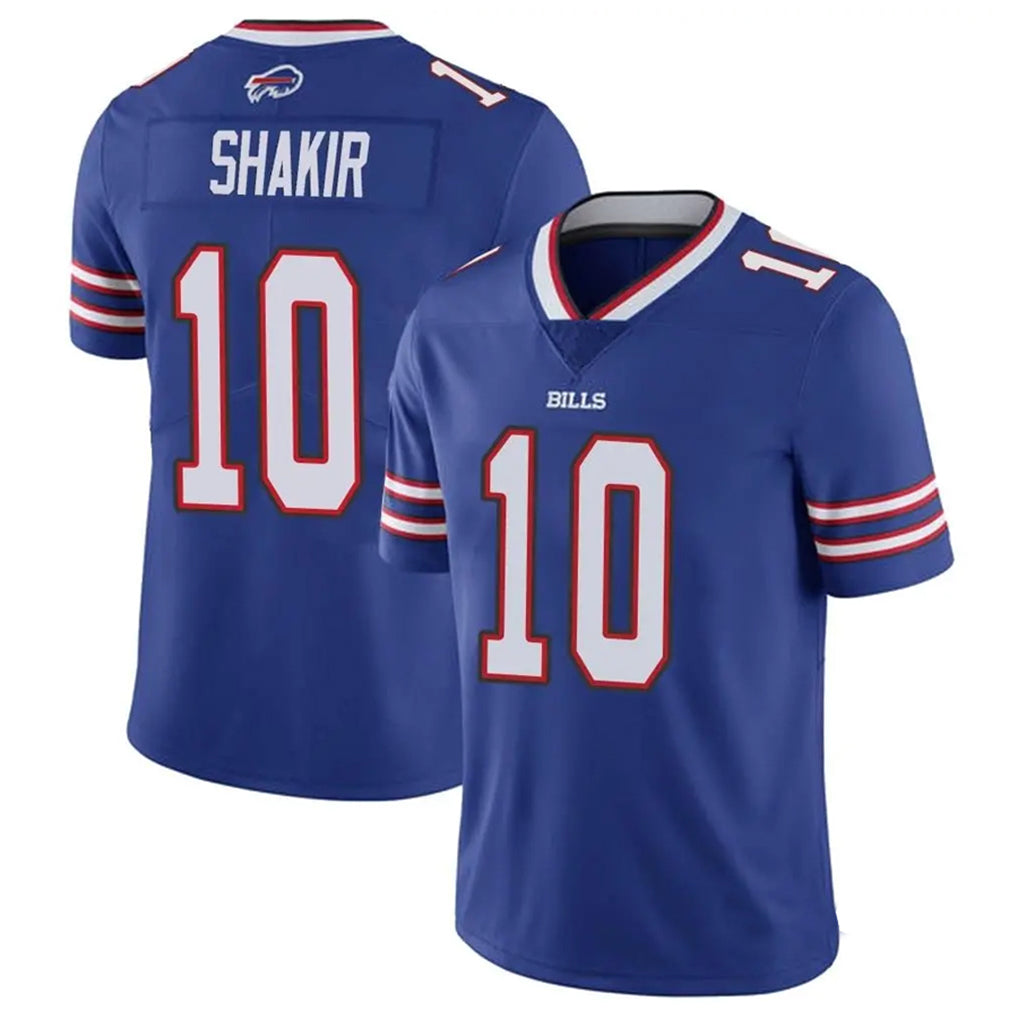 tocy B.Bills #10 Khalil Shakir Player Royal Vapor Untouchable Limited Stitched Jerseys