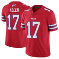 tocy B.Bills #17 Josh Allen Player Red Vapor Untouchable Limited Home Game Stitched Jerseys