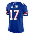 tocy B.Bills #17 Josh Allen Player Royal Vapor F.U.S.E. Limited Stitched Jerseys