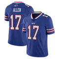 tocy B.Bills #17 Josh Allen Player Royal Vapor Untouchable Limited Stitched Jerseys