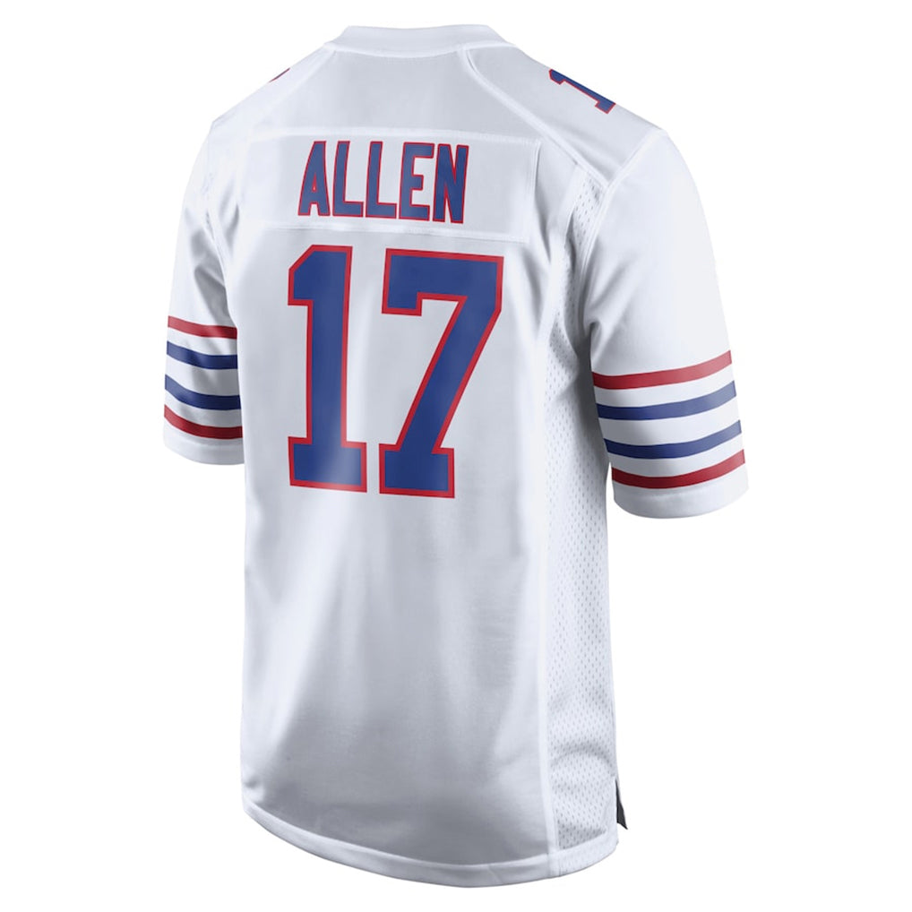 tocy B.Bills #17 Josh Allen Player White Limited Game Stitched Jerseys