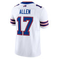 tocy B.Bills #17 Josh Allen Player White Vapor F.U.S.E. Limited Stitched Jerseys
