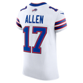 tocy B.Bills #17 Josh Allen White Vapor F.U.S.E. Elite Stitched Jerseys