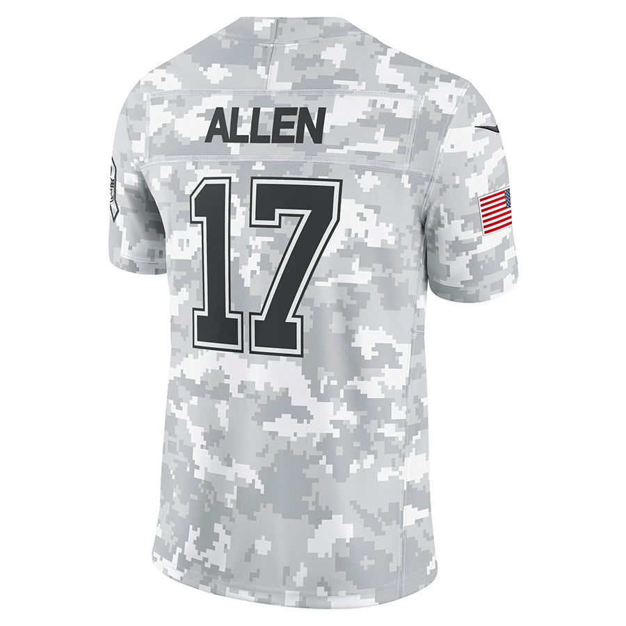 tocy B.Bills #17 Josh Allen Player Arctic Camo Salute to Service Limited Stitched Jerseys