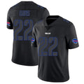 tocy B.Bills #22 Ray Davis Player Limited Black Impact Stitched Jerseys