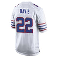 tocy B.Bills #22 Ray Davis Player White Alternate Limited Home Game Stitched Jerseys