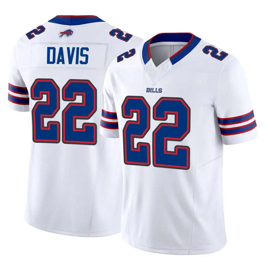 tocy B.Bills #22 Ray Davis Player White Vapor F.U.S.E. Limited Stitched Jerseys