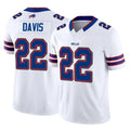 tocy B.Bills #22 Ray Davis Player White Vapor F.U.S.E. Limited Stitched Jerseys