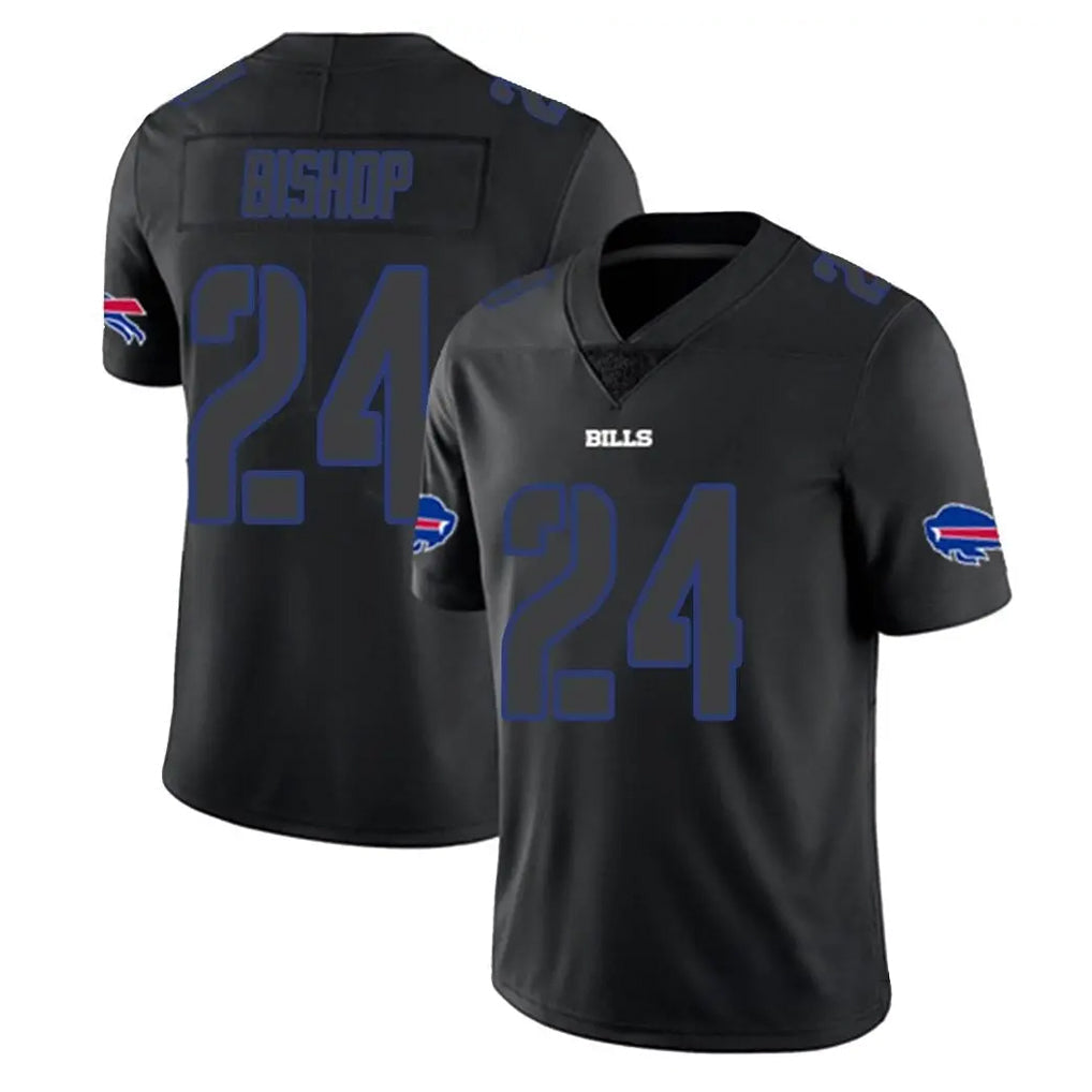 tocy B.Bills #24 Cole Bishop Player Limited Black Impact Game Stitched Jerseys