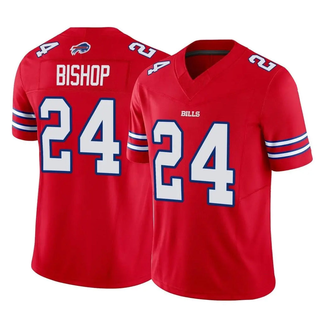 tocy B.Bills #24 Cole Bishop Player Red Vapor F.U.S.E. Limited Stitched Jerseys
