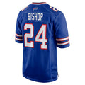 tocy B.Bills #24 Cole Bishop Player Royal Home Game Stitched Jerseys