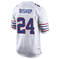 tocy B.Bills #24 Cole Bishop Player White Alternate Limited Home Game Stitched Jerseys