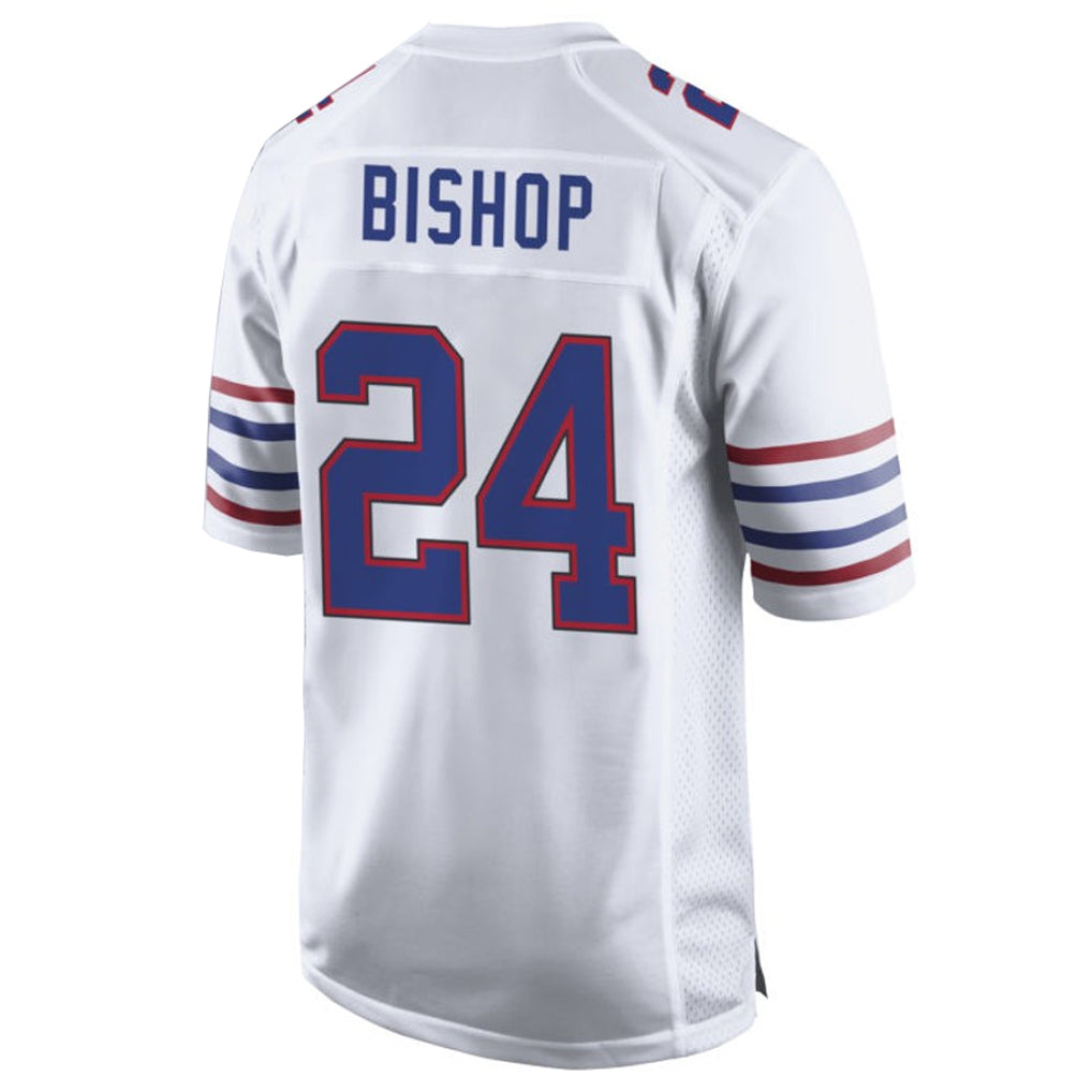 tocy B.Bills #24 Cole Bishop Player White Alternate Limited Home Game Stitched Jerseys