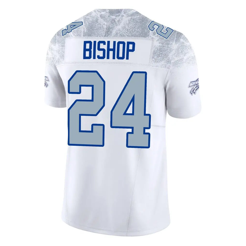 tocy B.Bills #24 Cole Bishop Player White Rivalries Collection Vapor Limited Stitched Jerseys