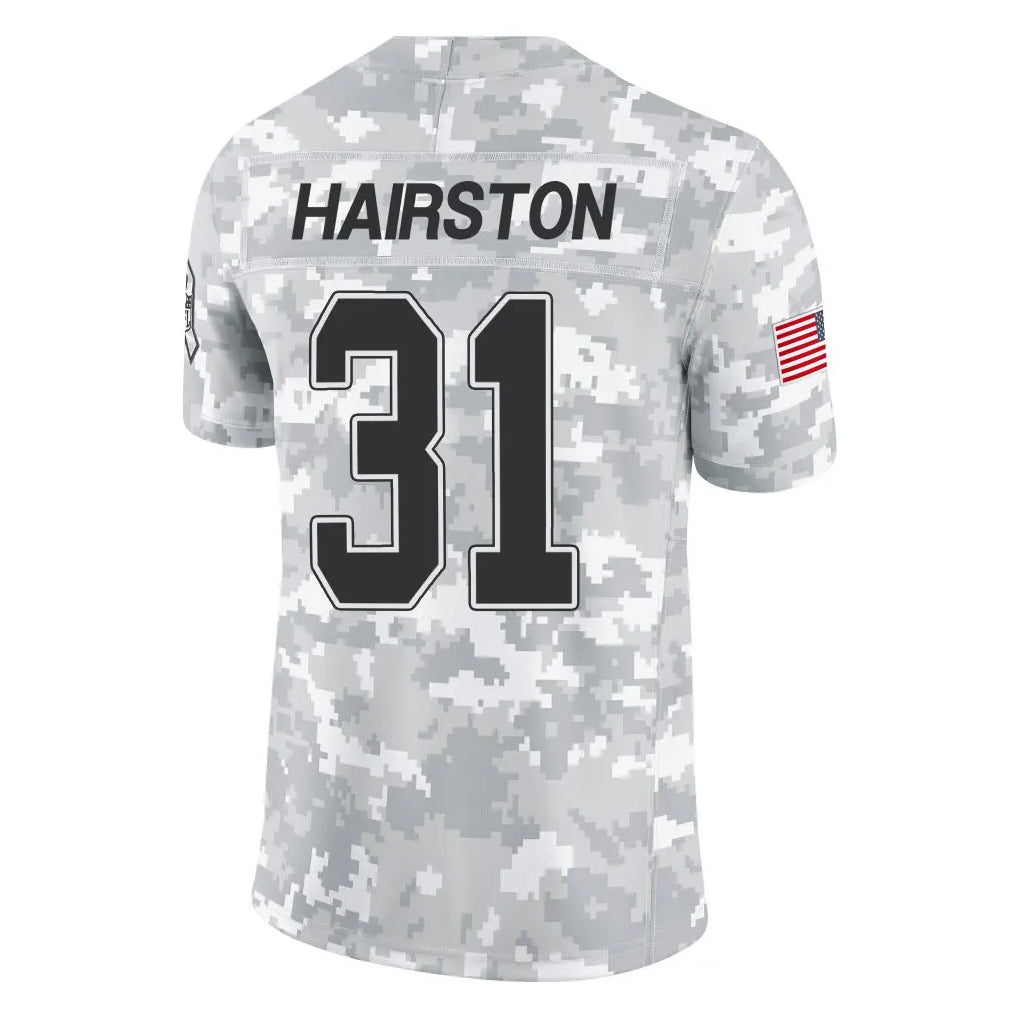 tocy B.Bills #31 Maxwell Hairston Player Arctic Camo Salute to Service Limited Stitched Jerseys