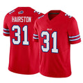tocy B.Bills #31 Maxwell Hairston Player Red Vapor F.U.S.E. Limited Home Game Stitched Jerseys
