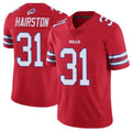 tocy B.Bills #31 Maxwell Hairston Player Red Vapor Untouchable Limited Home Game Stitched Jerseys