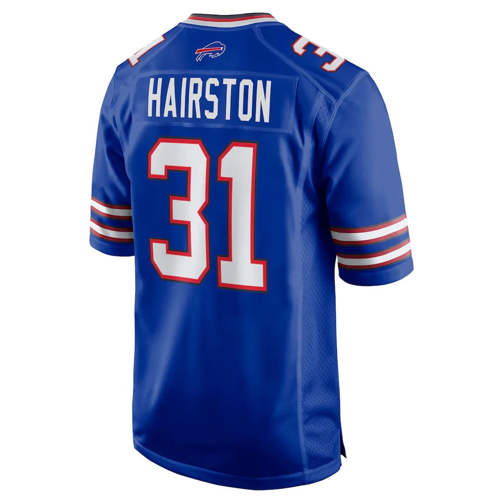 tocy B.Bills #31 Maxwell Hairston Player Royal Home Game Stitched Jerseys