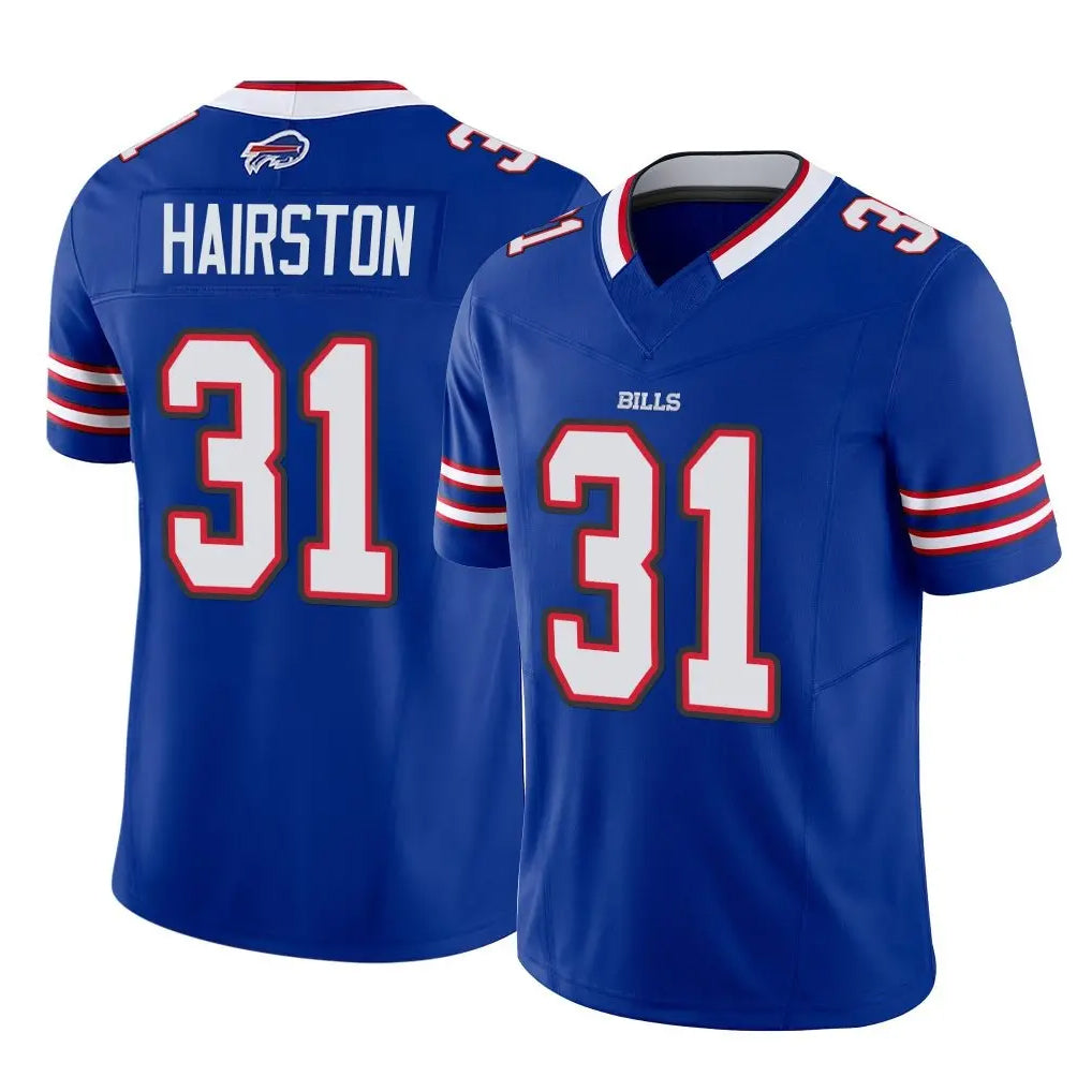 tocy B.Bills #31 Maxwell Hairston Player Royal Vapor F.U.S.E. Limited Home Game Stitched Jerseys