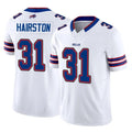 tocy B.Bills #31 Maxwell Hairston Player White Vapor F.U.S.E. Limited Home Game Stitched Jerseys