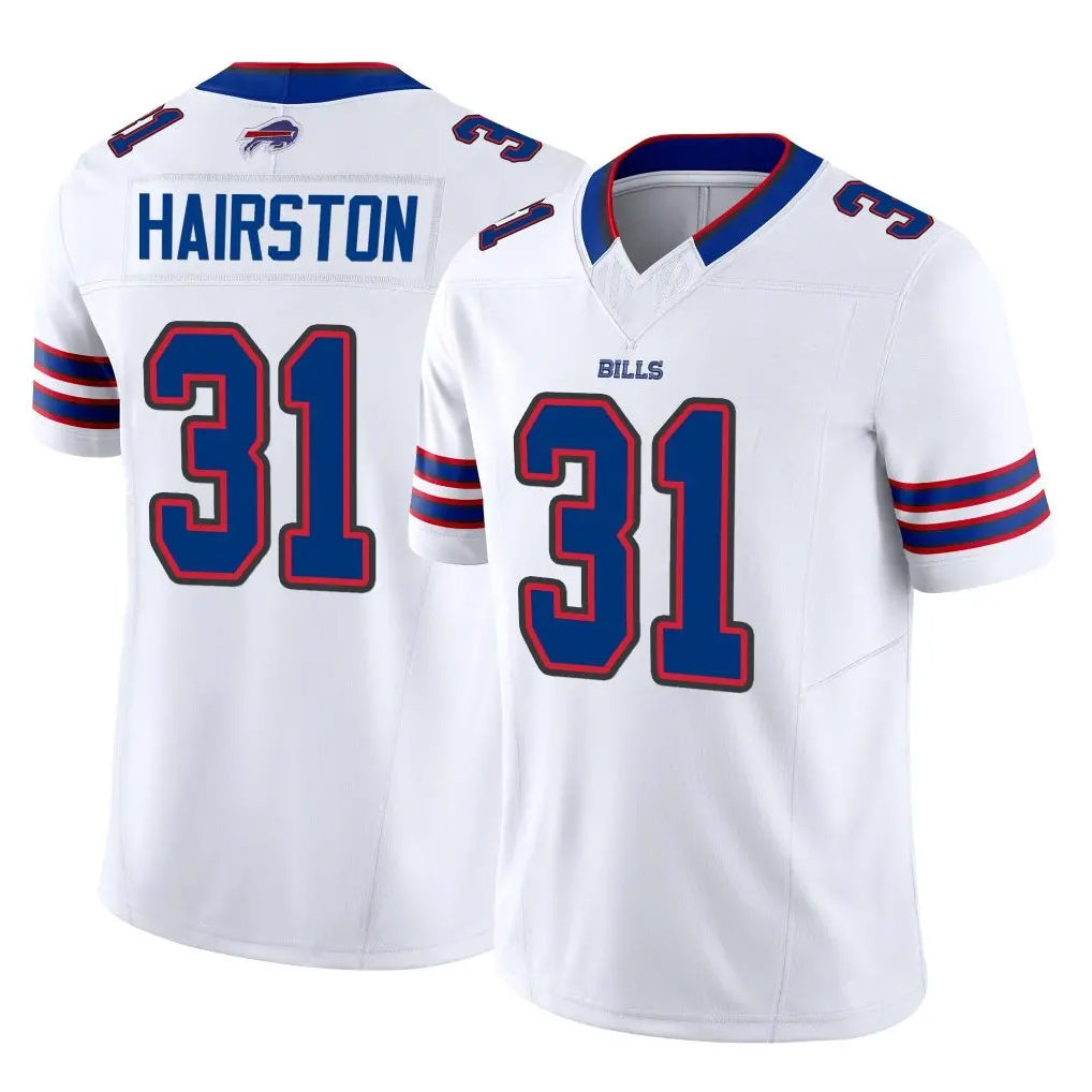 tocy B.Bills #31 Maxwell Hairston Player White Vapor F.U.S.E. Limited Home Game Stitched Jerseys