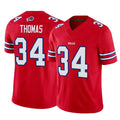 tocy B.Bills #34 Thurman Thomas Player Red Vapor F.U.S.E. Limited Home Game Stitched Jerseys