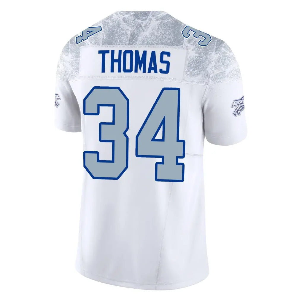 tocy B.Bills #34 Thurman Thomas Player White Rivalries Collection Vapor Limited Stitched Jerseys