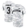 tocy B.Bills #3 Damar Hamlin Player Arctic Camo Salute to Service T-Shirt Hoodies Stitched Jerseys