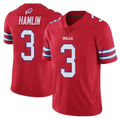 tocy B.Bills #3 Damar Hamlin Player Red Vapor Untouchable Limited Stitched Jerseys