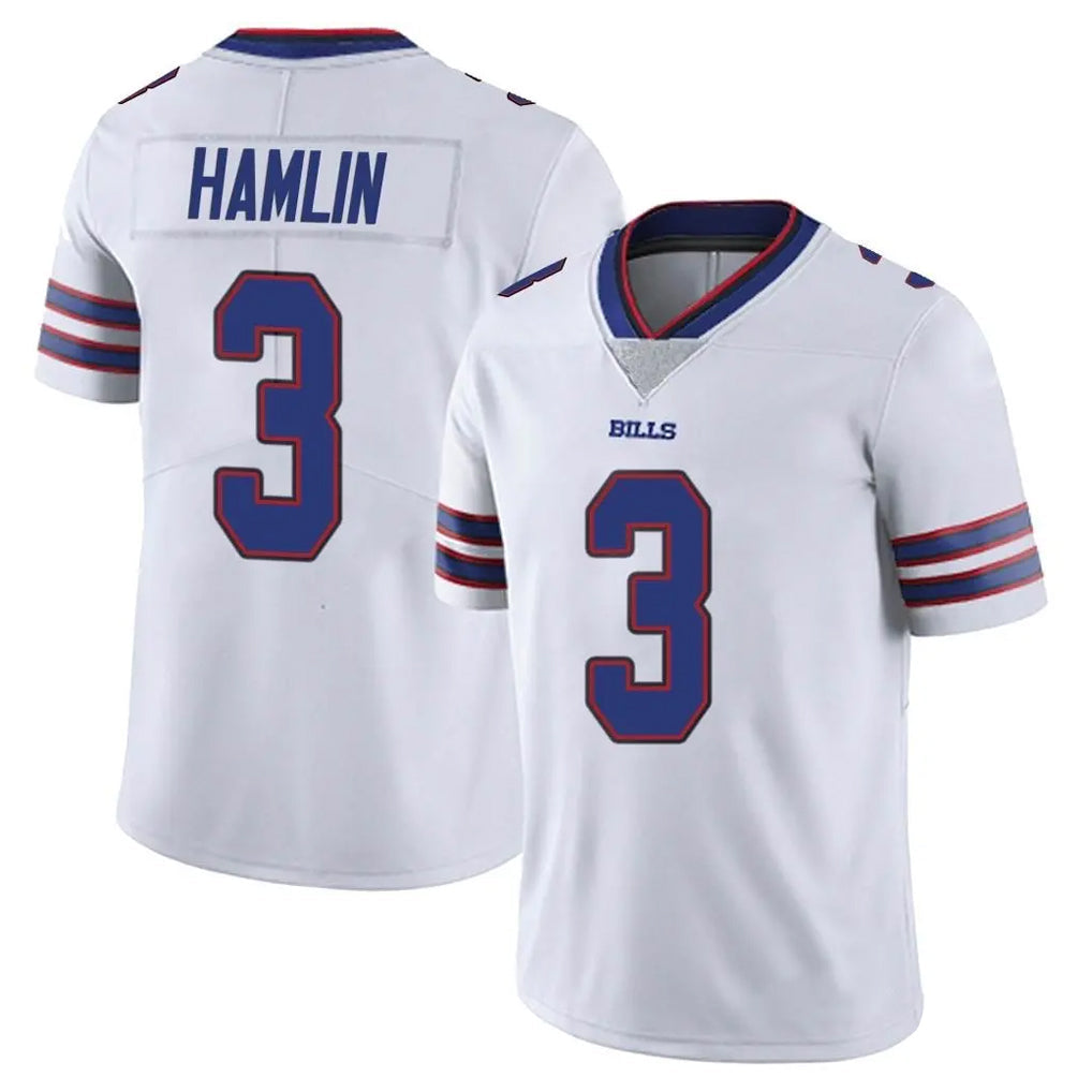 tocy B.Bills #3 Damar Hamlin Player White Vapor Untouchable Limited Stitched Jerseys
