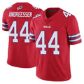 tocy B.Bills #44 Joe Andreessen Player Red Vapor Untouchable Limited Stitched Jerseys