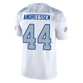 tocy B.Bills #44 Joe Andreessen Player White Rivalries Collection Vapor Limited Stitched Jerseys