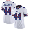 tocy B.Bills #44 Joe Andreessen Player White Vapor Untouchable Limited Stitched Jerseys