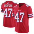 tocy B.Bills #47 Christian Benford Player Red Vapor Untouchable Limited Stitched Jerseys