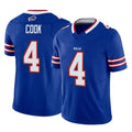 tocy B.Bills #4 James Cook III Player Royal Vapor F.U.S.E. Limited Home Game Stitched Jerseys