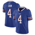 tocy B.Bills #4 James Cook III Player Royal  Vapor Untouchable Limited Stitched Jerseys