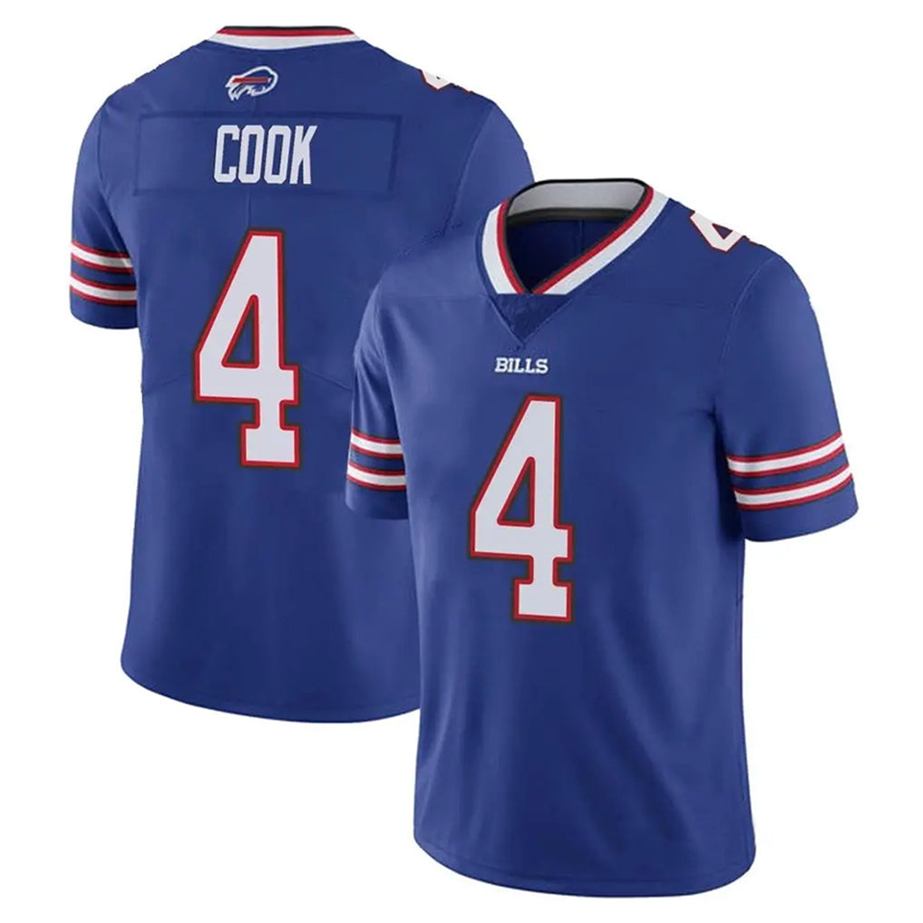 tocy B.Bills #4 James Cook III Player Royal  Vapor Untouchable Limited Stitched Jerseys