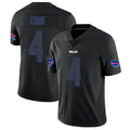 tocy B.Bills #4 James Cook Player Black Limited  Stitched Jerseys