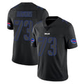 tocy B.Bills #73 Dion Dawkins Player Black Impact Limited Stitched Jerseys